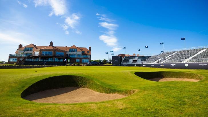 Course view for the Scottish Open